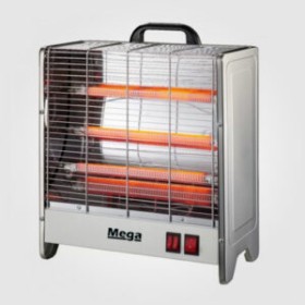 Pottery heater, 3 columns