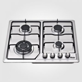 طباخ غاز 4 شعلات مع قواعد