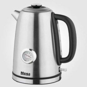 Stainless steel water heater with temperature