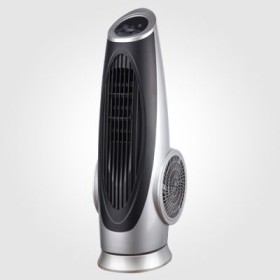 Tower fan with remote control