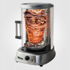 Closed shawarma oven