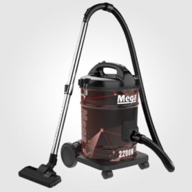 Barrel vacuum cleaner 2200w stainless