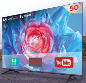 تلفزيون 50" QLED SMART مع رسيفر داخلي