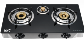 طباخ غاز 3 شعلات زجاج   HHC