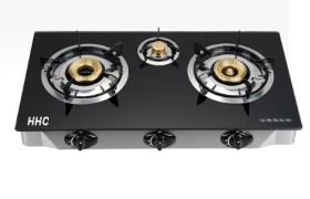 طباخ غاز 3 شعلات زجاج   HHC